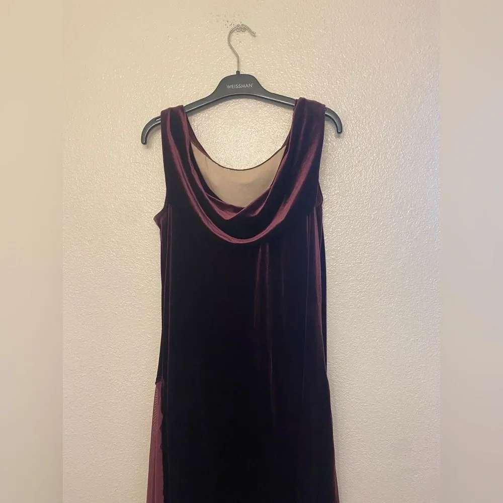 Weissman weissman dance costume burgundy